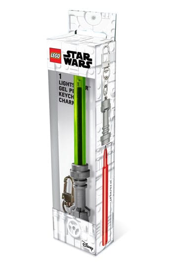 LEGO Star Wars gelpennen met clip limoengroen