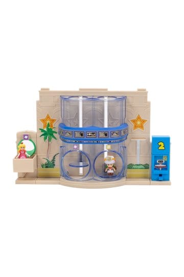 Het Super Mario Galaxy Movie Diorama met 2 minifiguren Gateway Galaxy