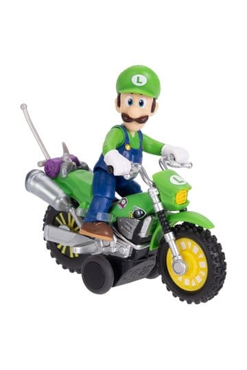 De Super Mario Galaxy Movie-actiefiguur met terugtrekmotor Luigi 6 cm