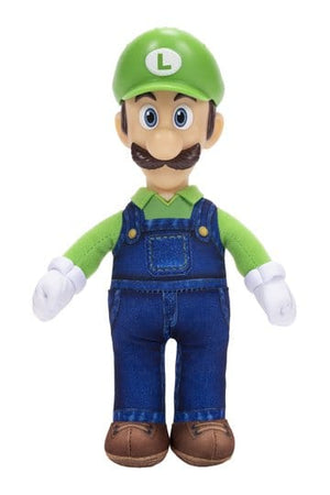 De Super Mario Galaxy Movie pluche figuur Luigi 23 cm