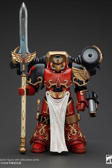 Warhammer the Horus Heresy -actie Figuur 1/18 Blood Angels Raldoron First Captain of the Blood Angels 13 cm