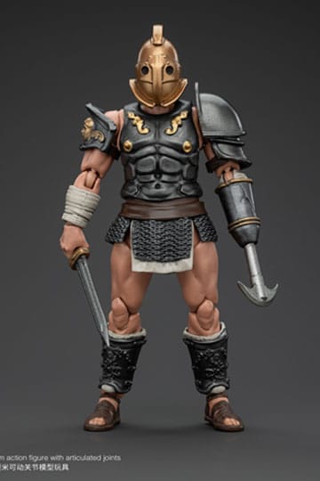 Strifactie Figuur 1/18 Romeinse Gladiator Secutor Gladiator 11 cm