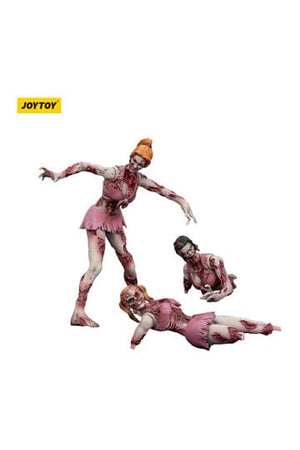 Zombie Dark Source-actiefiguren 3-pack Cheer Leaders 8 cm