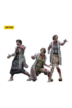 Zombie Dark Source-actiefiguren 3-pack Medics 8 cm