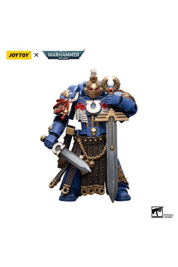 Warhammer 40K Actie Figuur 1/18 Ultramarines Honor Guard Hoofdstukkampioen 12 cm