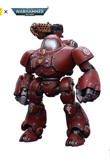 Warhammer 40K Actie Figuur 1/18 Adeptus Mechanicus Kastelan Robot met brandverbranding 12 cm