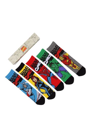 Marvel Sokken 5-pack Avengers S-M