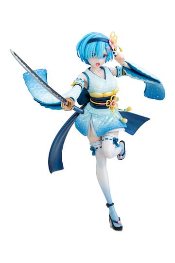 Re:ZERO -Het leven starten in een andere wereld- PVC-standbeeld 1/7 Rem Combat Outfit Ver. 22 cm