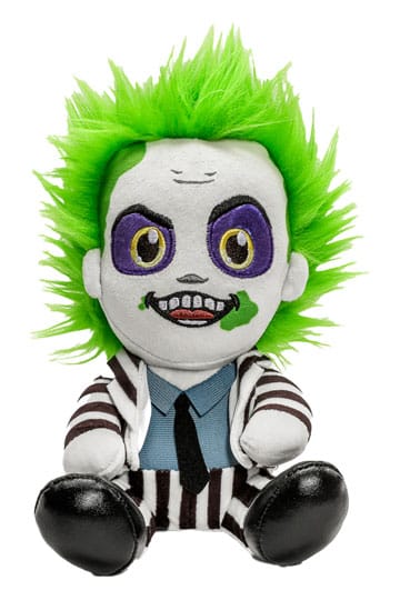 Beetlejuice Phunny Plush figuur Beetlejuice zittend met gestreepte outfit 18 cm