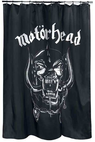 Motörhead douchegordijn Warpig Logo