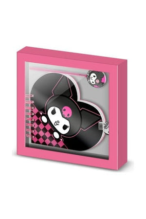 Hello Kitty Notitieboekje met Pen Cadeauset Kuromi Chessy