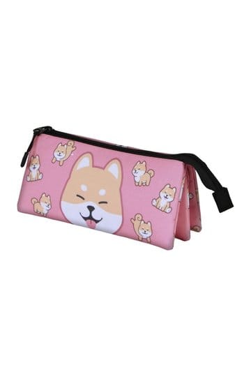 Oh mijn pop! Triple Etui Shiba Roze