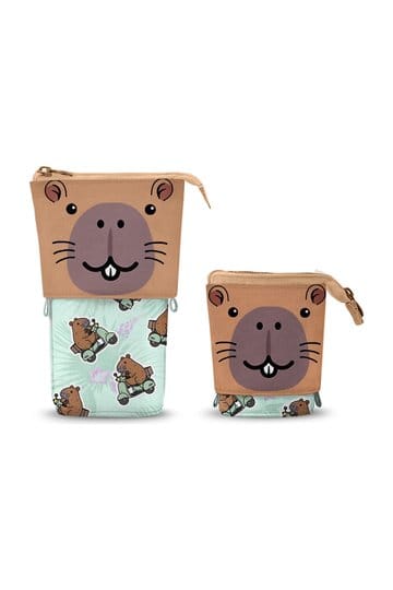 Oh mijn pop! Schattig Etui Capybara Groen