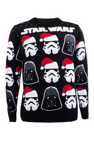 Star Wars Sweatshirt Kersttrui Darth Vader / Stormtrooper