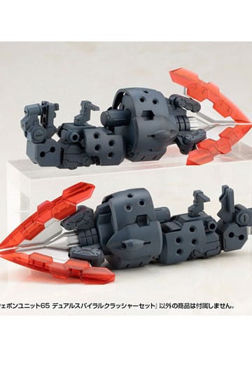 Kotobukiya M.S.G. Modelbouwset Accessoireset Zware wapeneenheid 65 Dubbele spiraalbrekerset