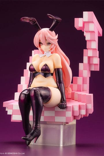 Origineel Karakter Trick Bunnies PVC Beeld 1/7 Zittend Konijntje Illustratie door Kafun 24 cm
