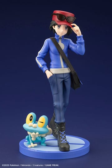 Pokémon ARTFXJ Beeld 1/8 Calem & Froakie 20 cm