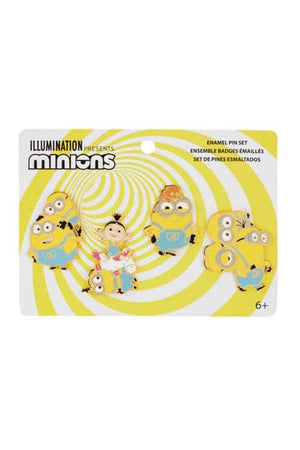 Despicable Me by Loungefly Email Pins 4 Set variëteit 3 ​​cm