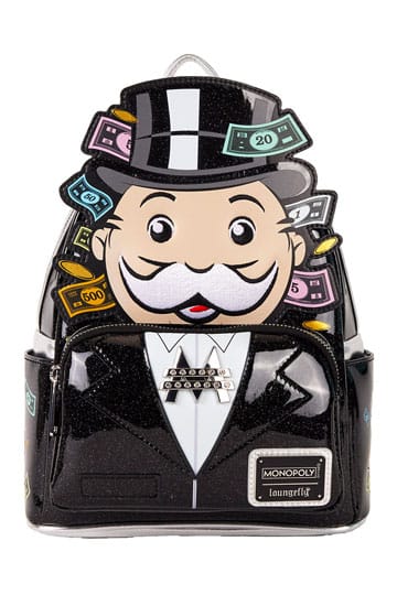 Hasbro door LoungeFly Mini Backpack Monopoly Pennybags