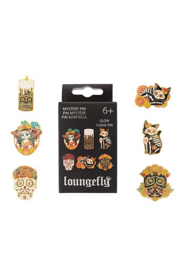 Loungefly Emaille Pins Blind Box Dia de los Muertos Assortiment (12)