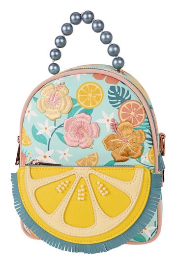LoungeFly Mini Backpack Convertible Lemon