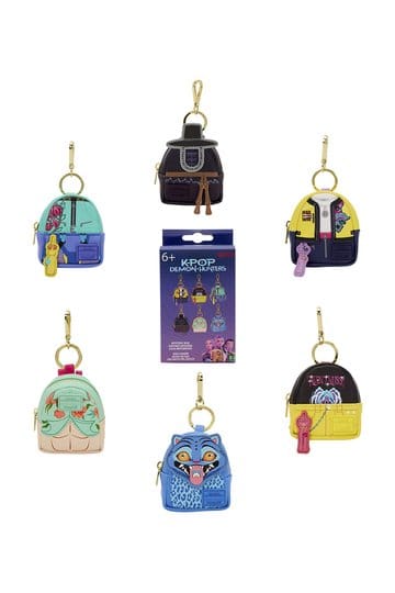 KPop Demon Hunters van Loungefly Bag Charm Mystery Box Display (15)