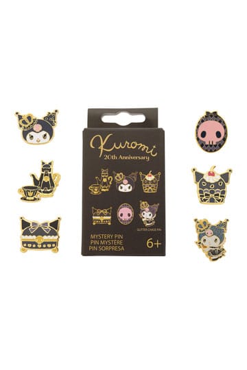 Sanrio door Loungefly Emaille Pins Blind Box 20e verjaardag Kuromi Assortiment (12)