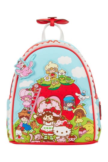 Sanrio door LoungeFly Mini Backpack Strawberry Shortcake