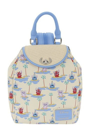Lilo & Stitch van Loungefly Micro Rugzak Stitch, Angel, & Leroy