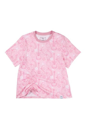 Disney by Loungefly Tee T-shirt unisex Hannah Montana gesmokte zoom