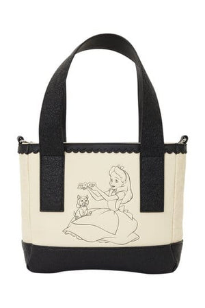 Alice in Wonderland Mini Tote Crossbody Tas