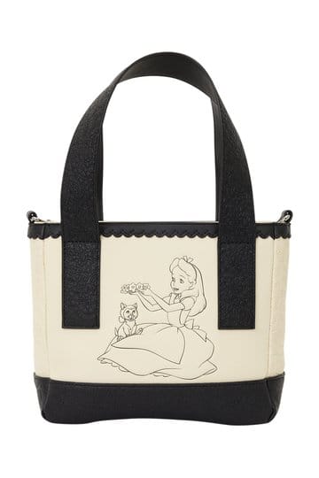 Alice in Wonderland Mini Tote Crossbody Tas
