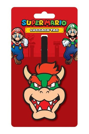 Super Mario-bagagelabel (Bowser)