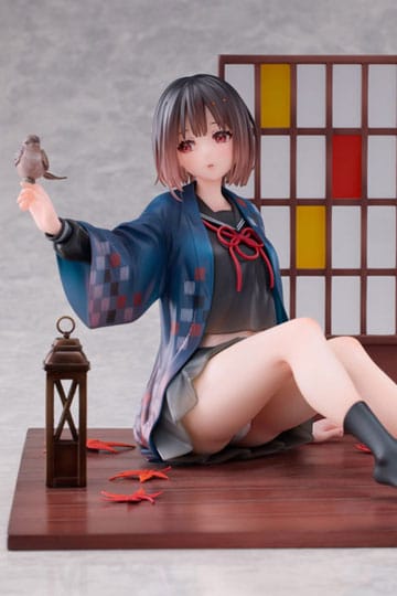 Origineel karakter PVC -standbeeld 1/6 kaede illustratie door DSMile 14 cm