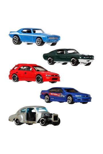 Fast & Furious Hot Wheels Silver Series gegoten voertuigen 1/64 979M Tokyo Drift-assortiment (24)