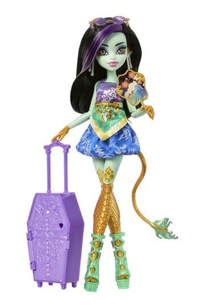 Monster High Skulltimate Secrets Doll-bestemming: Gore-geous Oasis - Jinafire Long