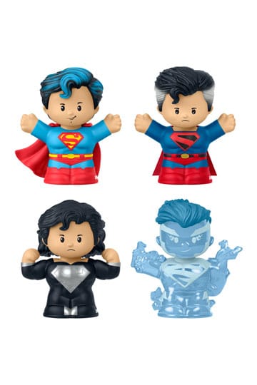 DC Comics Fisher-Price Little People Collector Minifiguren 4-pack Superman: Through the Ages 7 cm