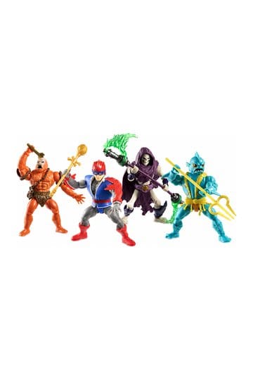 Masters of the Universe Origins-actiefiguren, 4-pack Strijd om Subternia, 14 cm