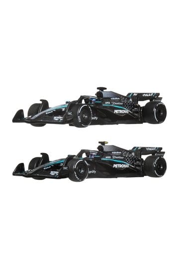 Formule 1 Hot Wheels Premium gegoten voertuig 2-pack 1:64 Team Mercedes-AMG PETRONAS