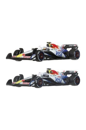 Formule 1 Hot Wheels Premium gegoten voertuig 2-pack 1:64 Team Visa Cash App Racing Bulls