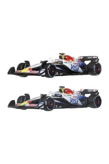 Formule 1 Hot Wheels Premium gegoten voertuig 2-pack 1:64 Team Visa Cash App Racing Bulls
