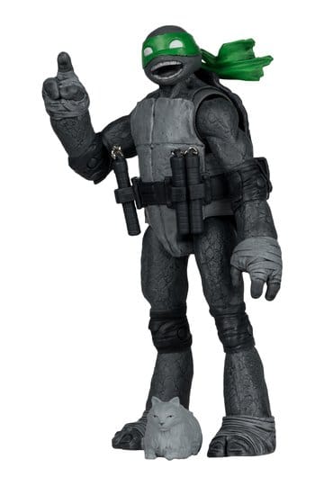 Teenage Mutant Ninja Turtles Page Punchers actiefiguur Michelangelo (zwart wit en groen) (rood platina editie) 13 cm