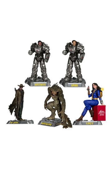 Fallout Movie Maniacs PVC-beelden Wave 3-assortiment (6)