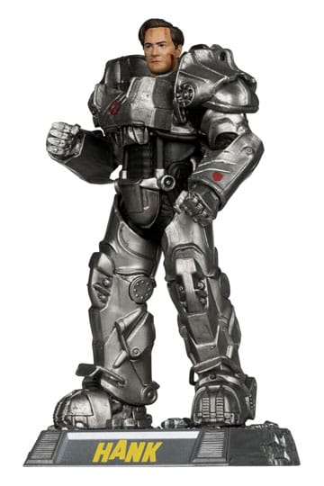 Fallout Movie Maniacs Actiefiguur Hank Maclean (Seizoen 2) (Red Platinum Edition) 17 cm