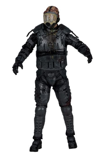 The Walking Dead Actiefiguur Gas Mask Zombie (Seizoen 4) 13 cm