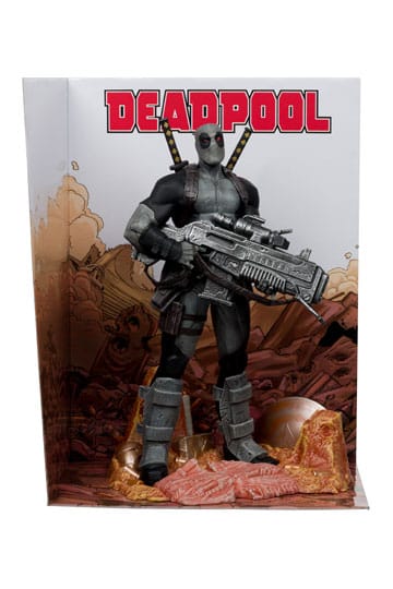 Marvel Collection PVC -standbeeld 1/6 Deadpool (Deadpool #1) (Gray Suit Chase) 27 cm