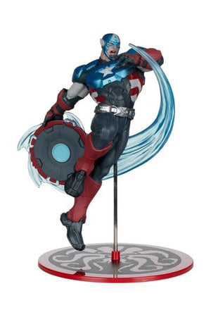 Marvel Rivals Collection 1/10 Actiefiguur Captain America 20 cm