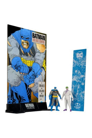 DC Direct Page Punchers Actie Afbeelding 2-Pack Batman & The Joker (Batman: The Dark Knight Returns) 8 cm