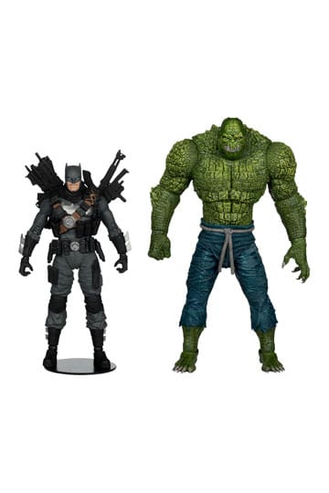 DC Multiverse McFarlane Collector Edition Actie Afbeelding 2-pack #03 Batman vs. Killer Croc 18 cm