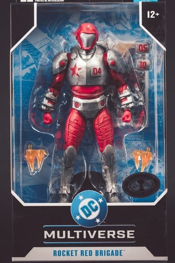 Justice League: Generation Lost DC Multiverse Actiefiguur Rocket Red Brigade (Chase) 18 cm